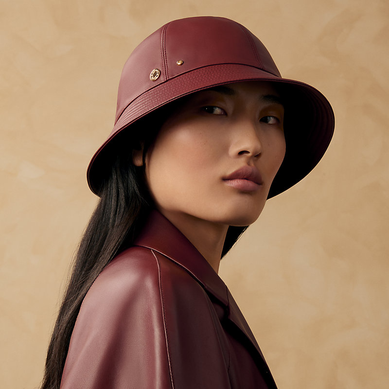 ハット 《レディ・チャーム》 - ブラック | Hermès - エルメス-公式サイト